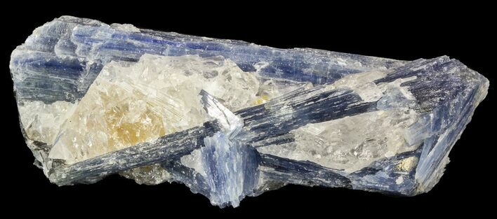 Vibrant Blue Kyanite Crystal In Quartz - Brazil #56928